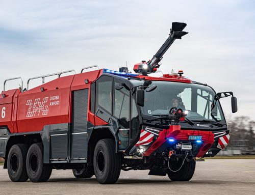 Isporuka Rosenbauer ARFF vozila za MZLZ
